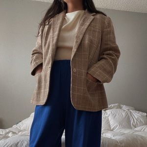 Ralph Lauren plaid blazer